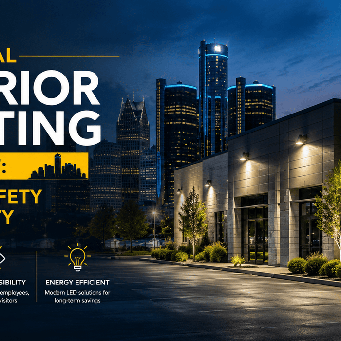 Commercial Exterior Lighting in Detroit: Enhance Safety and Visibility - Interactive Lighting Supply