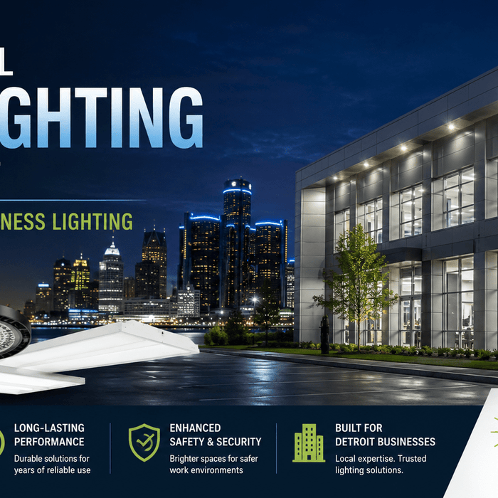 Commercial LED Lighting in Detroit: The Future of Business Lighting - Interactive Lighting Supply