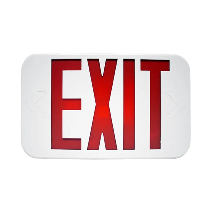 Westgate LED Exit Fixture Color Selectable with 90-Min Emergency