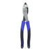 IDEAL diagonal cutting pliers with blue and black ergonomic comfort-grip handles, centered on a white background