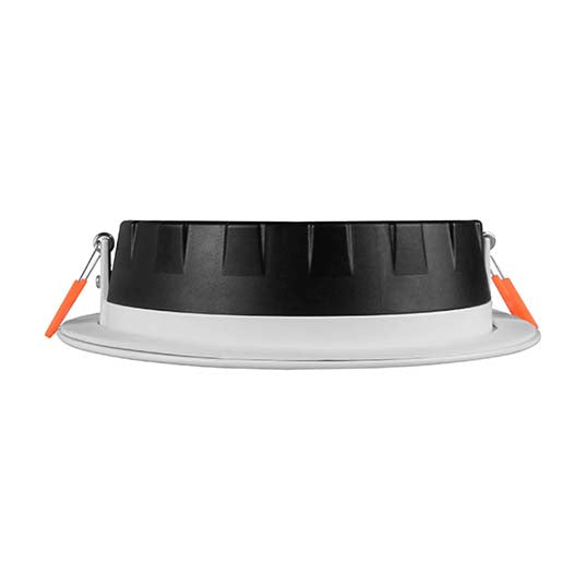 Nicor RWG61120S9WH Edgelit Recessed 6" Round Gimbal CCT Selectable 27K/30K/35K/40K/50K 120V 90Cri