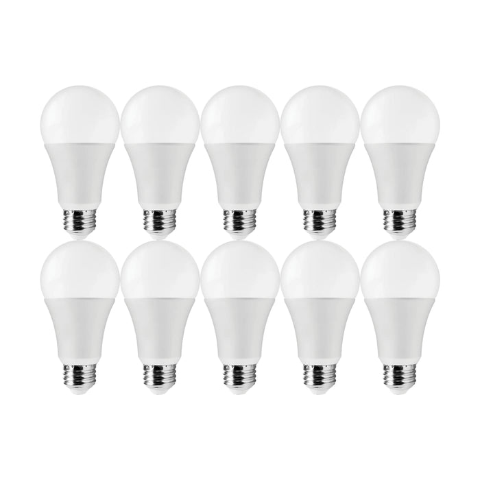 SATCO S11418 A19 LED Bulb 14W 3000K E26 10 Pack 120V