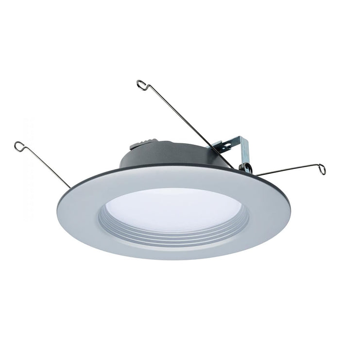 SATCO 9 WATT; LED DOWNLIGHT RETROFIT; 5-6 INCH; CCT SELECTABLE; 120 VOLTS; BRUSHED NICKEL FINISH