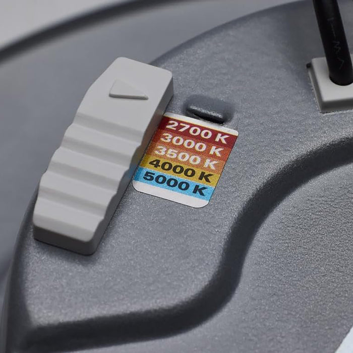 SATCO 9 WATT; LED DOWNLIGHT RETROFIT; 5-6 INCH; CCT SELECTABLE; 120 VOLTS; BRUSHED NICKEL FINISH