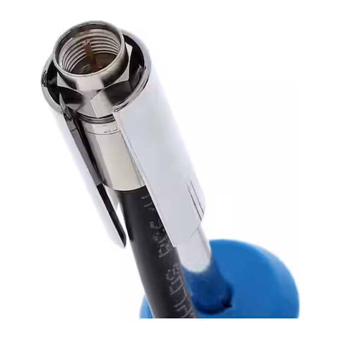 Nut driver close-up showing the metal socket opening and internal threaded detail. 