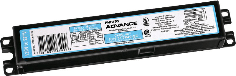 Advance Advance ICN3P32N35M 3 - Lamp 32W T8 Ballast 120–277V ICN3P32N35M