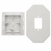 Arlington Arlington 8081FDBL Large Fixture Siding Box Kit with Flange 8081FDBL