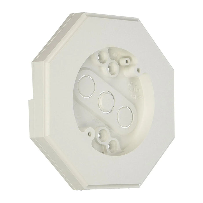 Arlington 8141 siding mounting kit shown with exterior light fixture installation.