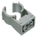 Arlington NM2005 1/2-inch QuickLatch non-metallic pipe hanger for conduit and tubing support.