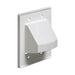 ARLINGTON Arlington CE2 2-Gang Reversible Low-Voltage Cable Entrance Plate, White CE2