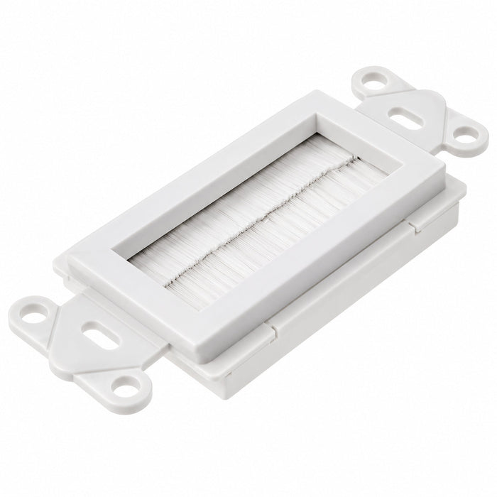Arlington Arlington CED135 1-Gang Brush-Style Cable Entry Device White CED135