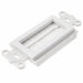 Arlington Arlington CED135 1-Gang Brush-Style Cable Entry Device White CED135