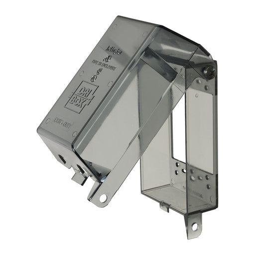 ARLINGTON Arlington DBPV1C Single-Gang Dri-Box Adapter Clear Vertical Mount DBPV1C