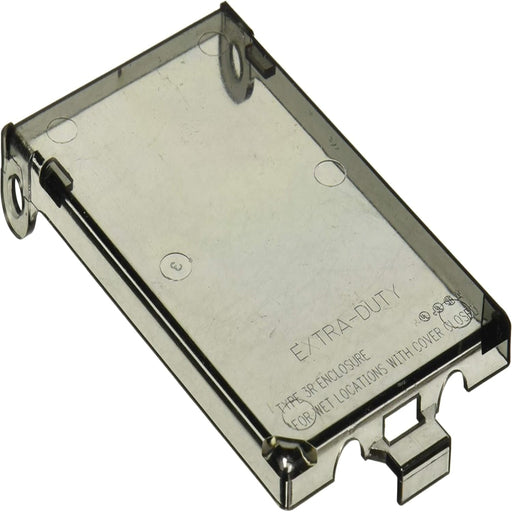 ARLINGTON Arlington DBVC Single-Gang Vertical In Box Replacement Cover, Clear DBVC