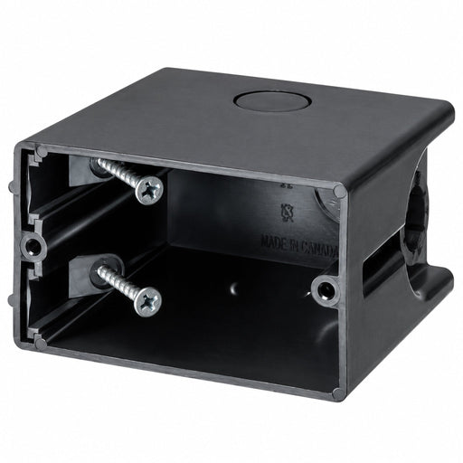 Arlington Arlington F101 1-Gang Non-Metallic Outlet Box 21.3 Cu. In. F101