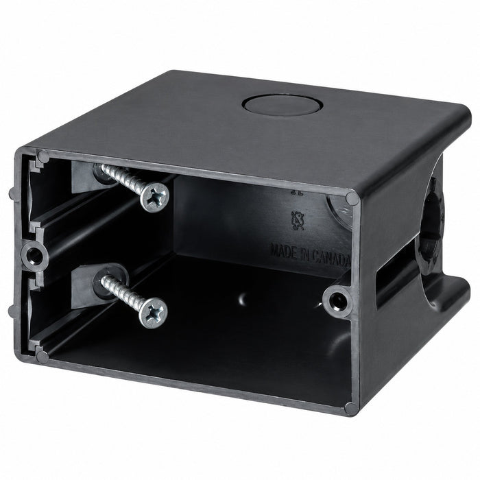 Arlington Arlington F101 1-Gang Non-Metallic Outlet Box 21.3 Cu. In. F101