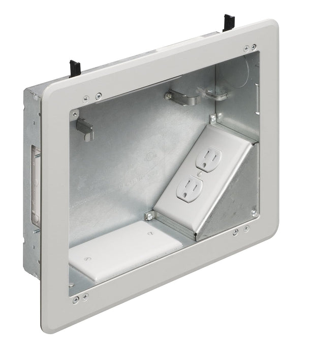 Arlington Arlington TVBS810 8" x 10" Steel Power/Low-Voltage TV Box TVBS810