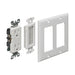 Arlington Arlington TVBU505K 2-Gang Recessed TV Box Kit, White TVBU505K