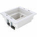 Arlington Arlington TVBU505K 2-Gang Recessed TV Box Kit, White TVBU505K