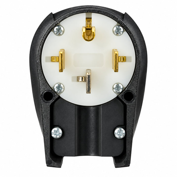 Bryant Electric Bryant 9452ANPB Angled Male Plug NEMA 14-50P 50A 125/250V 9452ANPB
