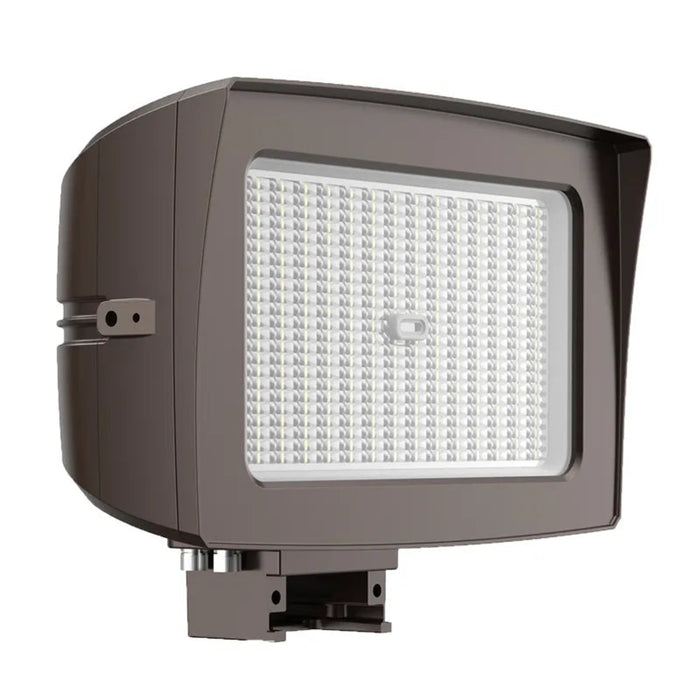 Westgate LF4MAX-LG-150W-MCTPB-P-480V LED flood light, side angled view