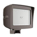 Westgate LF4MAX-LG-150W-MCTPB-P-480V LED flood light, side angled view