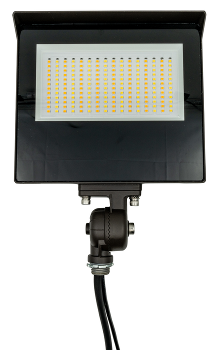 Topaz FL-60PCS-KNTR LED Flood Light 40W/50W/60W CCT Selectable Bronze 120-277V