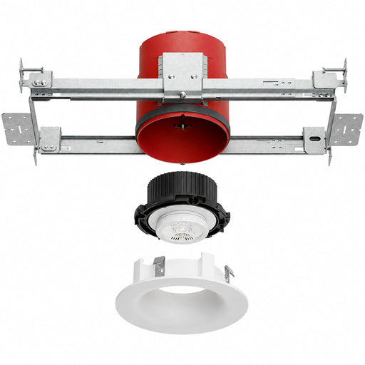 DMF Lighting DMF Lighting M4NCRS-8pk M Series 4-Inch Round New Construction Housing – 8 Pack M4NCRS-8pk