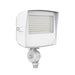 Westgate LF4MAX-MD-20-50W-MCTPB-KN-P-WH LED flood light, white, alternate angled view