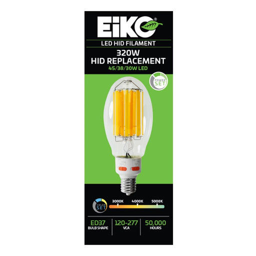 EiKO EiKO 16331 LED HID Retrofit Lamp 45W/38W/30W EX39 PowerSET ColorSET 120-277V 16331