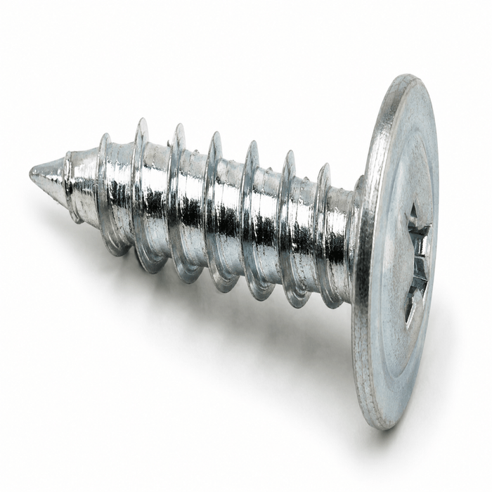 EMC EMC WZ8X1/2 8 x 1/2" Wafer Head Self-Piercing Sheet Metal Screws 100 Pack WZ8X1/2