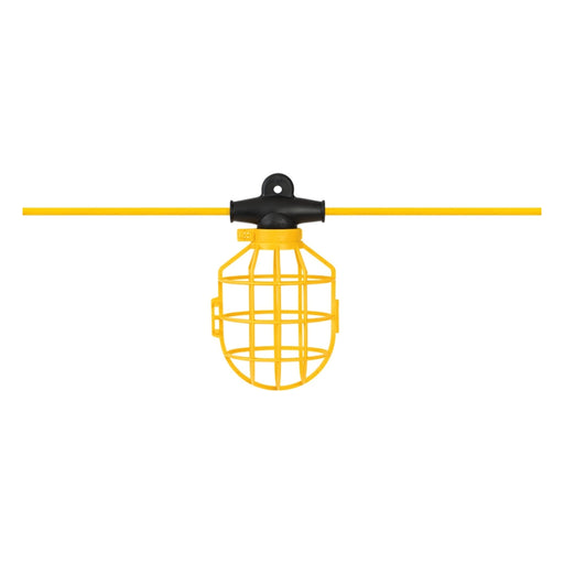 Epco EPCO 16400 100-Ft Economy CordLight 10-Socket Temporary String Light 14/2 SJTW 16400