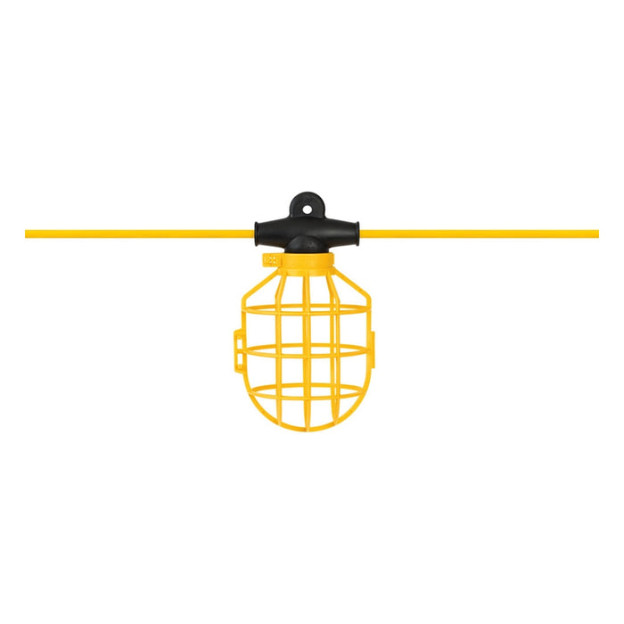 Epco EPCO 16400 100-Ft Economy CordLight 10-Socket Temporary String Light 14/2 SJTW 16400
