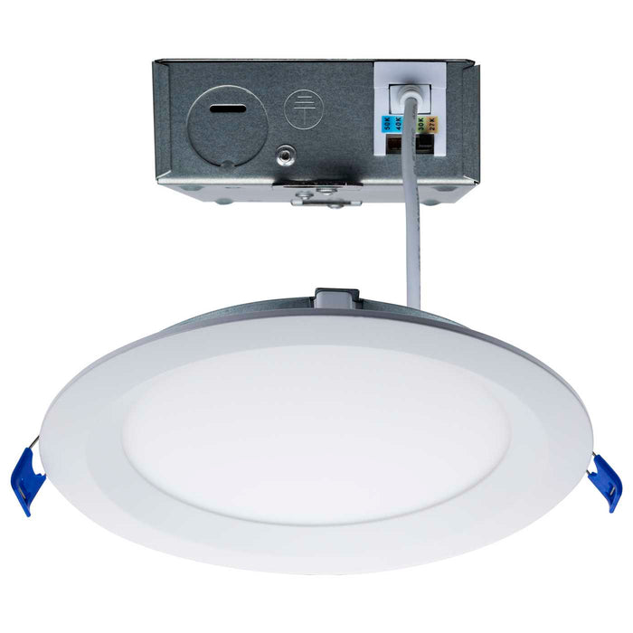 SATCO S11872 6 Inch LED Regress Baffle Downlight 15W 5CCT White