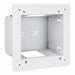 Hubbell Premise Wiring Hubbell NSAV62M 2-Gang In-Wall AV Connection Enclosure, White NSAV62M