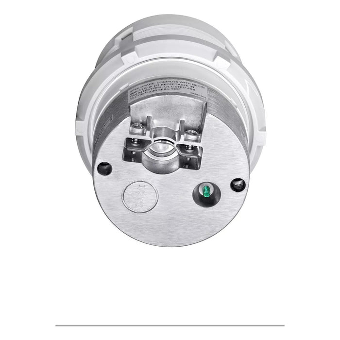 Hubbell Wiring Device-Kellems Hubbell RCT620BR Tri-Power Pop-Up Receptacle 20A 125V Brass RCT620BR