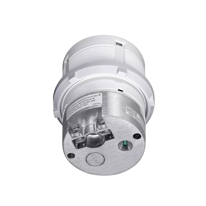 Hubbell Wiring Device-Kellems Hubbell RCT620NI Tri-Power Pop-Up Receptacle 20A 125V Nickel RCT620NI