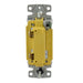 Hubbell Wiring Device-Kellems Hubbell RSD115W Decorator Rocker Switch Single-Pole 15A 120/277V White RSD115W-10pk