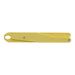 IDEAL yellow cable stripping tool with hinged handles and circular stripping opening, side view