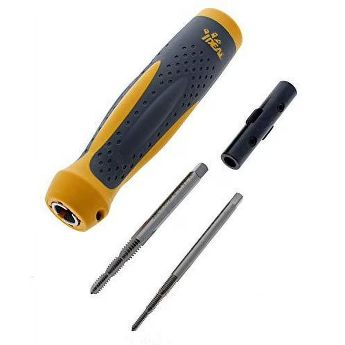 IDEAL 35-922 tapping tool with yellow cushion-grip handle