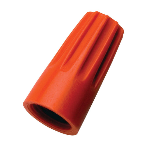 IDEAL Industries IDEAL 30-073 Wire-Nut 73B Orange Wire Connector 100 Pack 30-073-100pk
