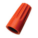 IDEAL Industries IDEAL 30-073 Wire-Nut 73B Orange Wire Connector 100 Pack 30-073-100pk