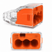 IDEAL INDUSTRIES IDEAL 30-1033 In-Sure Push-In Wire Connector Model 33 Orange 100/Box 30-1033-100pk