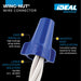 IDEAL Industries IDEAL 30-454 Wing-Nut 454 Blue Wire Connector 25 Pack 30-454