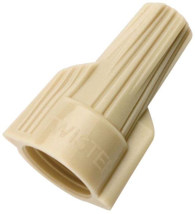 IDEAL INDUSTRIES Ideal 30-641 Twister Wire Connector Model 341 Tan – 500 Pack 30-641-500pk