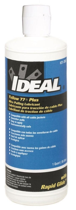 IDEAL INDUSTRIES Ideal 31-398 Yellow 77 Plus 1Quart Squeeze Bottle 31-398
