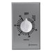 Intermatic FF60MC 60-minute spring-wound countdown timer with silver wall plate and rotary dial.