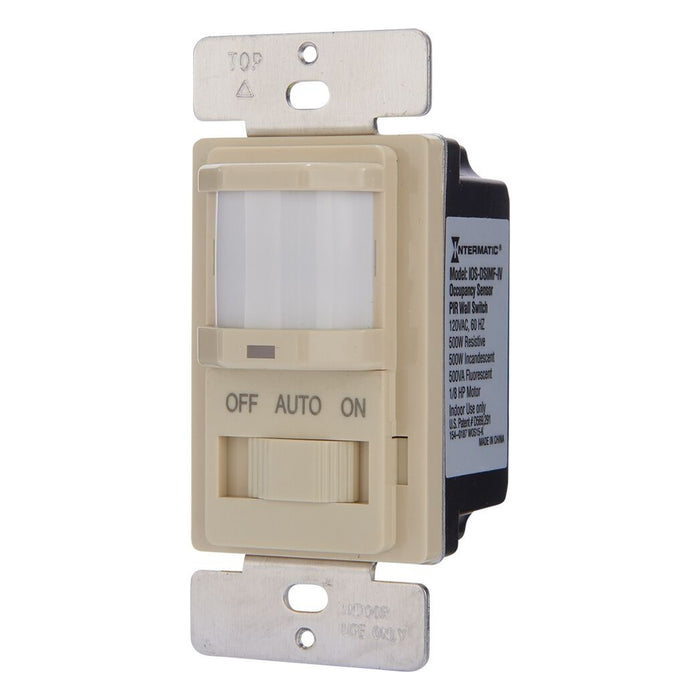 Intermatic IOS-DSIF-IV PIR occupancy sensor shown from an angled side view.