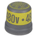 Intermatic LC4535LA locking thermal photocontrol shown from an angled view with 480V marking.