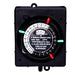 Intermatic PB914N84 24-hour mechanical panel-mount timer with black housing and color-coded trippers, front view.